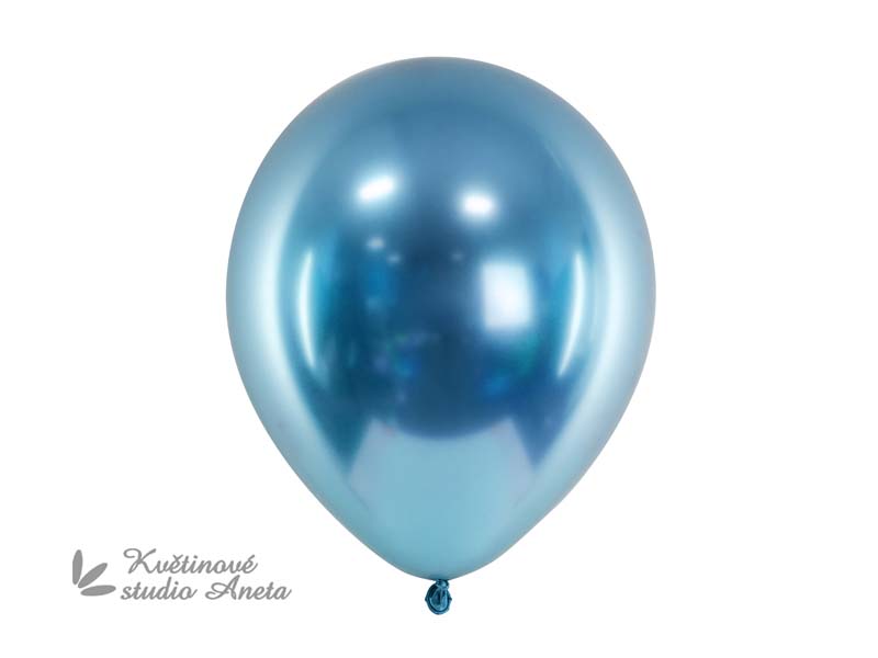 Balonek Glossy modrý